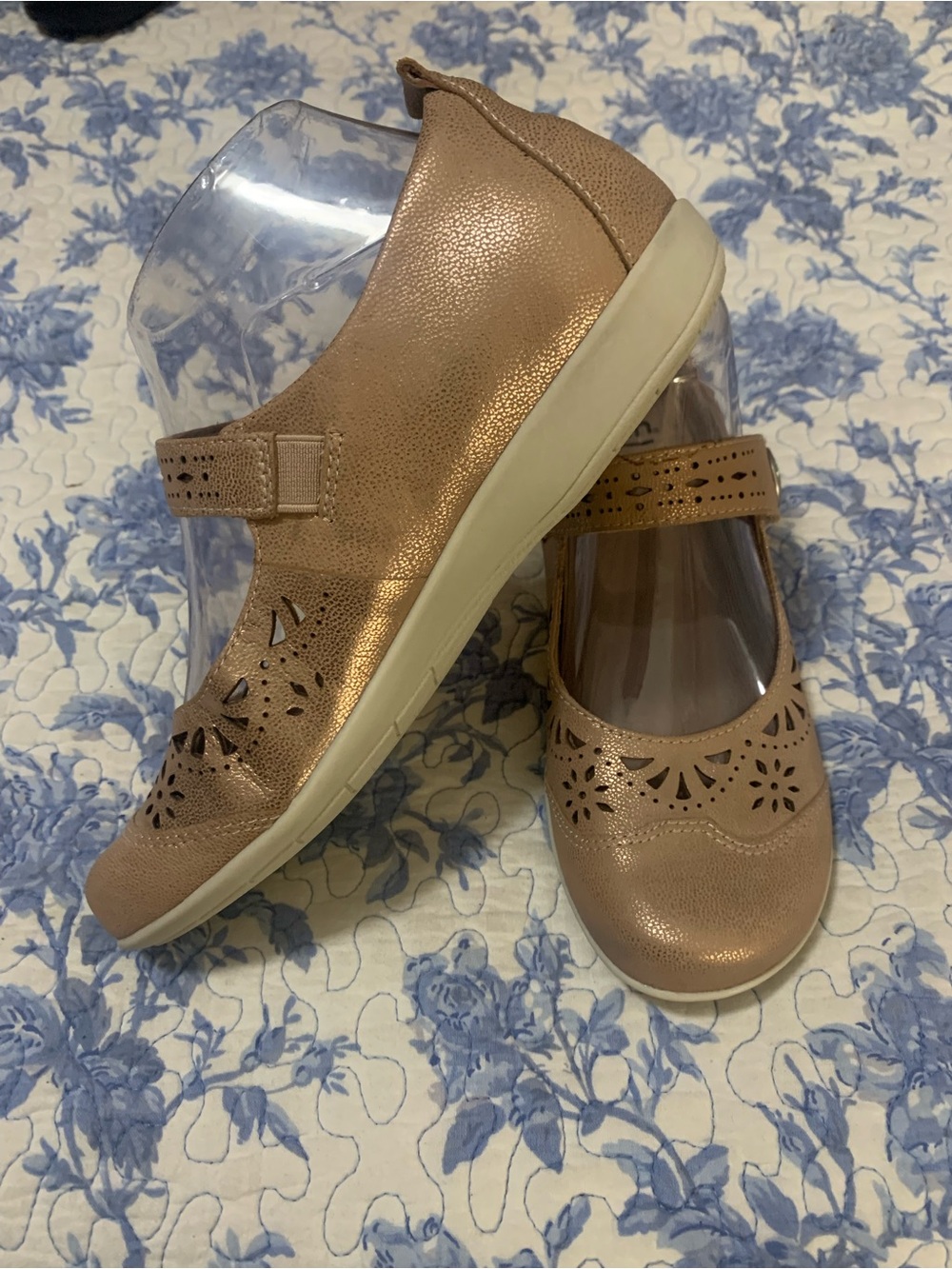 Earth Women’s Mary Jane Comfort Shoes in Rose Gold